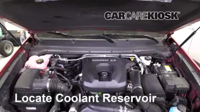 2019 Chevrolet Colorado Z71 2.8L 4 Cyl. Turbo Diesel Crew Cab Pickup Refrigerante (anticongelante) Sellar pérdidas